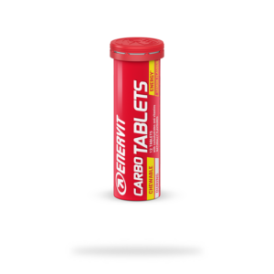 Enervit E.SPORT energy tablets 12pc lemon Chew Carbo tube