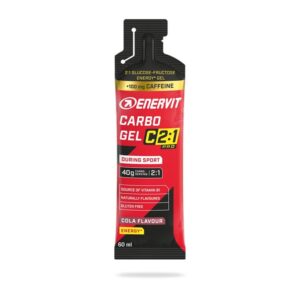 Enervit C2:1 energiahyytelö Carbo 60 ml kola + kofeiini (100 mg)