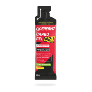Enervit C2:1 energiageeli Carbo 60 ml lime