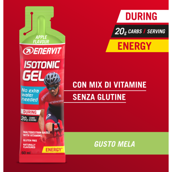 Enervit E.SPORT isotoninen geeli omena - Image 2
