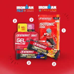 Enervit Ironman Tallinn energiatestipaketti